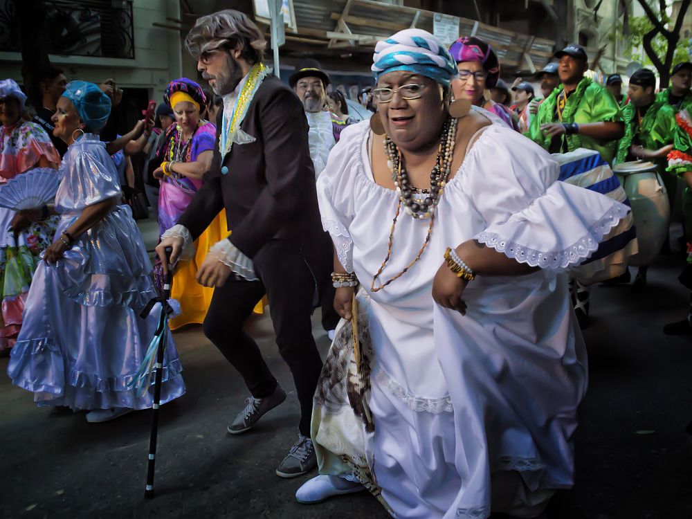 Candombe en San Telmo