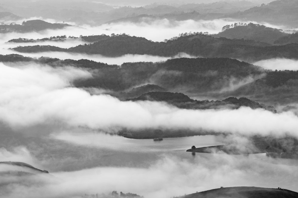Lake on the highlands.