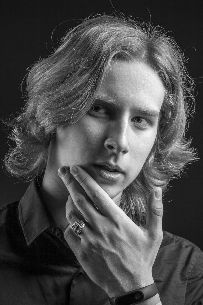 Гитарист в душе