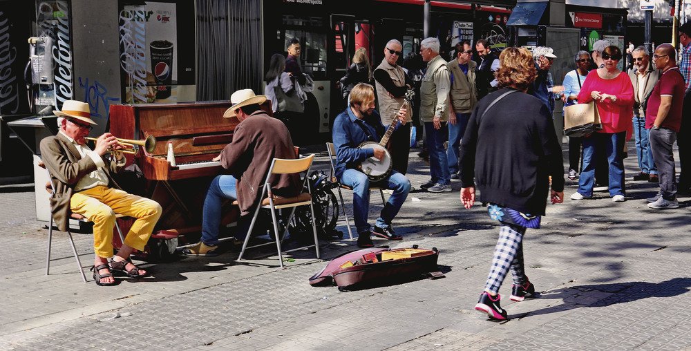 Street musicians