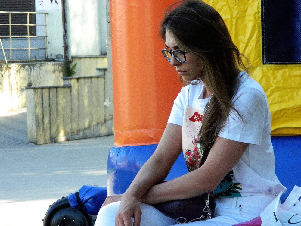 Грустная Девушка