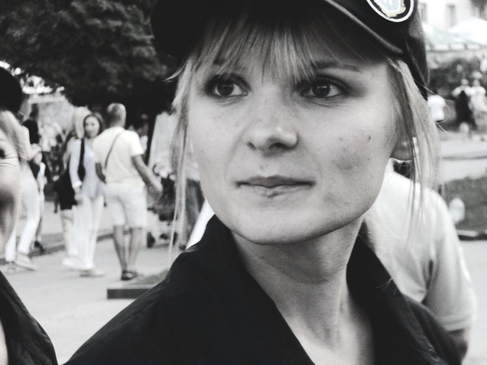 Девушка - полицейский