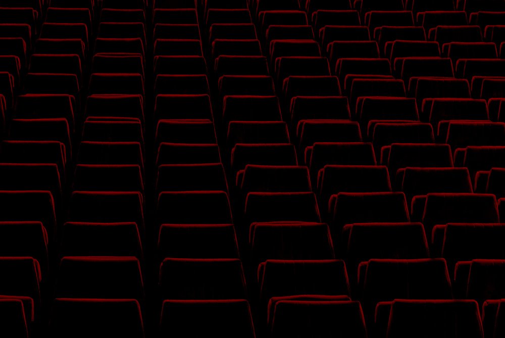 Red cinema seats