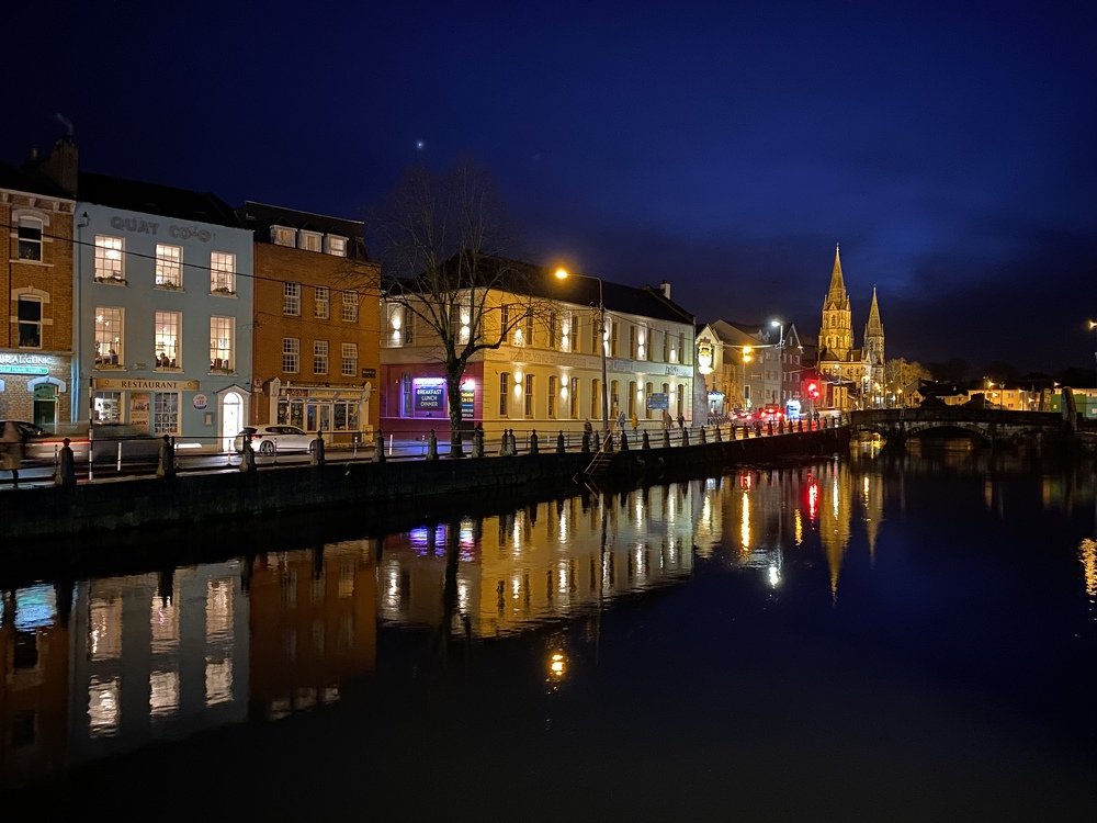 Cork in the evening