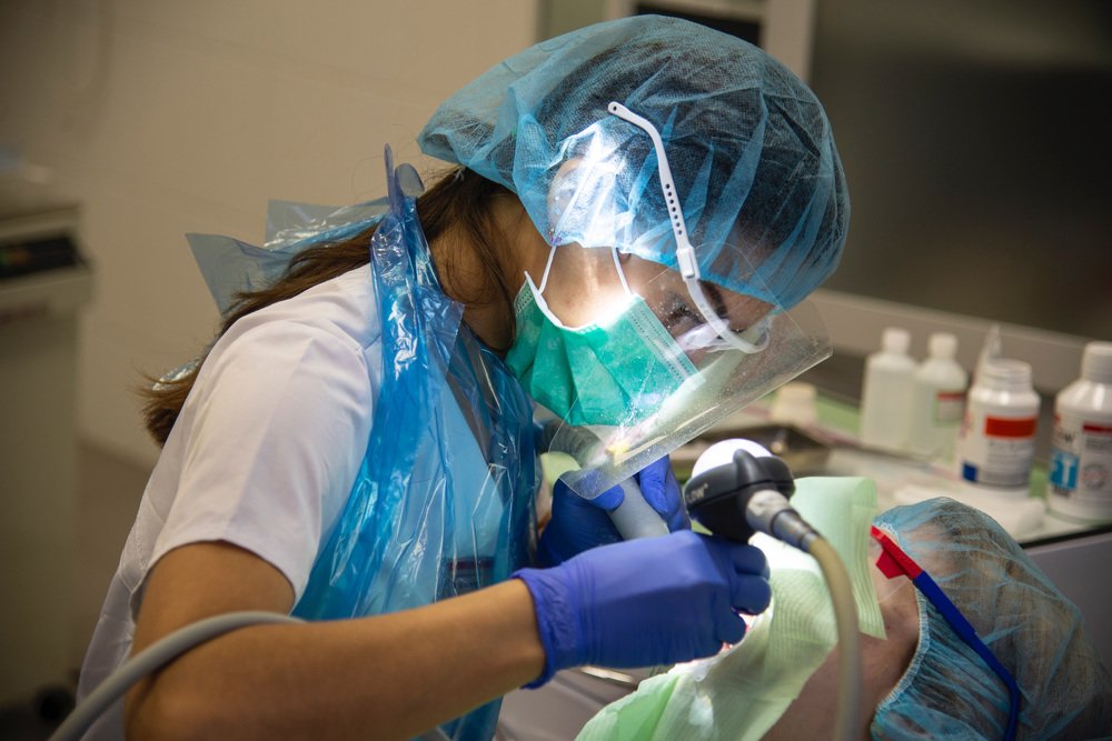 Доктор в работе